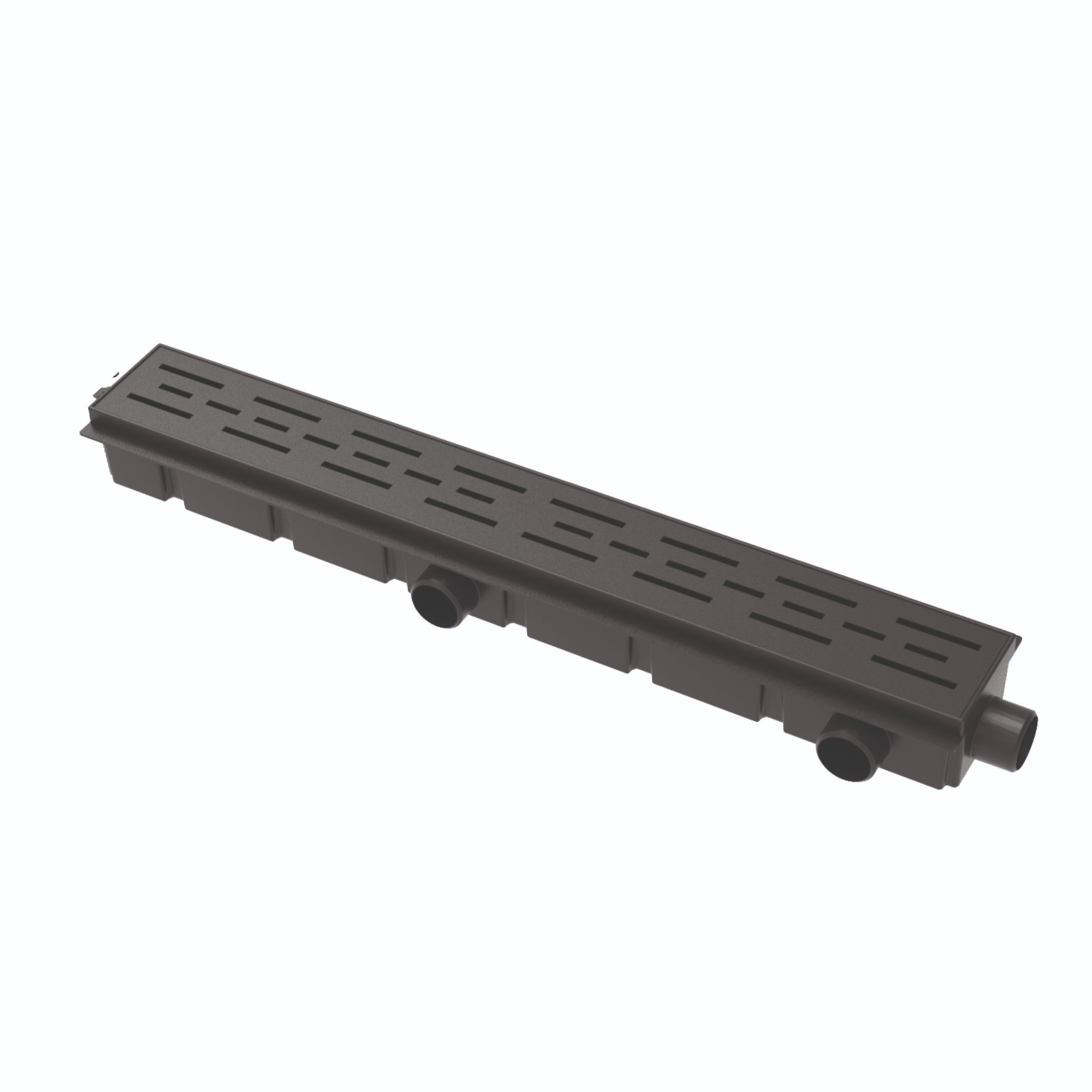 Desagüe Negro Paralelo Encastrable 60cm	